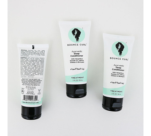 Глубокий кондиционер Bounce Curl Ayurvedic Deep Conditioner, тюбик на 59 мл