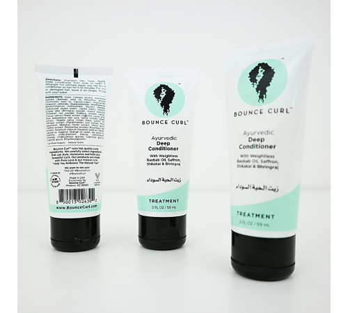 Глубокий кондиционер Bounce Curl Ayurvedic Deep Conditioner, тюбик на 59 мл