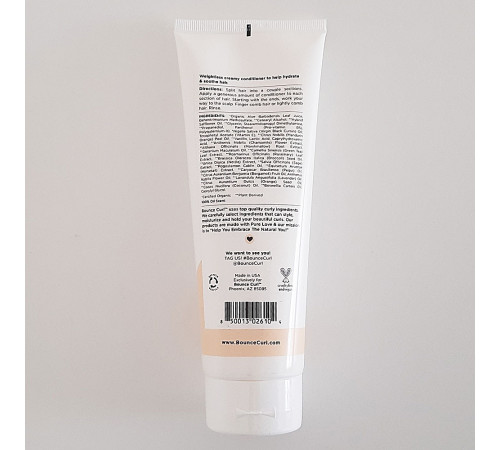 Смываемый кондиционер Bounce Curl Super Smooth Cream Conditioner