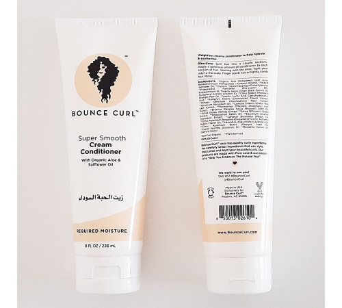 Смываемый кондиционер Bounce Curl Super Smooth Cream Conditioner