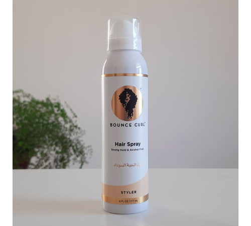Спрей-фиксатор Bounce Curl Hair Spray для кучерявых волос на абсолютно натуральной основе