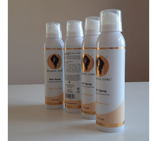 Спрей-фиксатор Bounce Curl Hair Spray для кучерявых волос на абсолютно натуральной основе