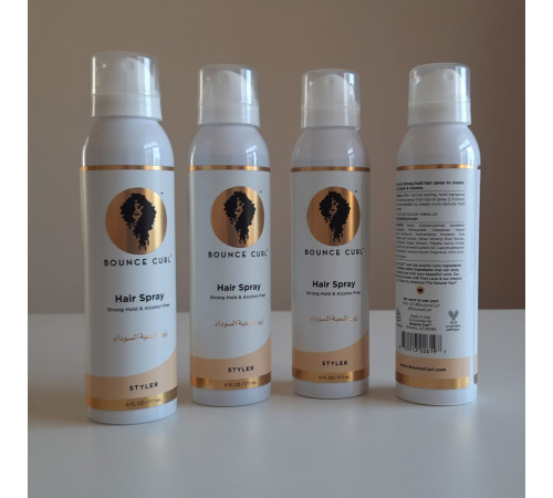 Спрей-фиксатор Bounce Curl Hair Spray для кучерявых волос на абсолютно натуральной основе