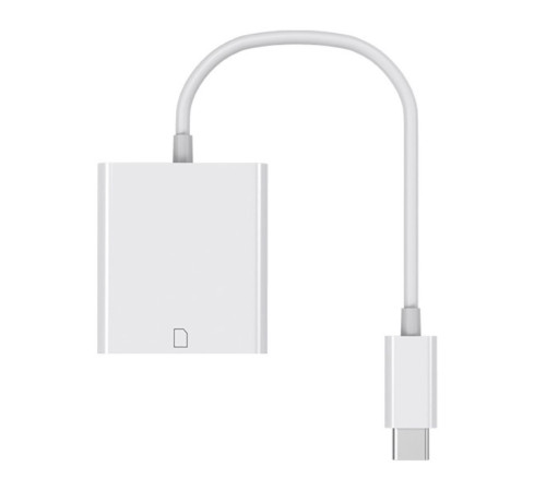 Безопасный картридер для SD-карт с разъёмом USB Type-C для подключения к смартфонам, планшетам и ноутбукам