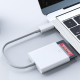 Безопасный картридер для SD-карт с разъёмом USB Type-C для подключения к смартфонам, планшетам и ноутбукам