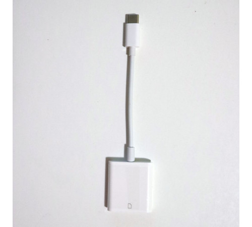Безопасный картридер для SD-карт с разъёмом USB Type-C для подключения к смартфонам, планшетам и ноутбукам