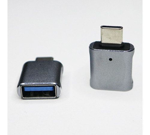 Компактный адаптер-переходник с USB (мама) на Type-C (папа) Tinycon