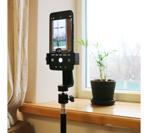 Шарнирный держатель Sharneer IO для установки телефона на любой штатив или крепление с крепежным винтом диаметром 6 мм (¼ дюйма)