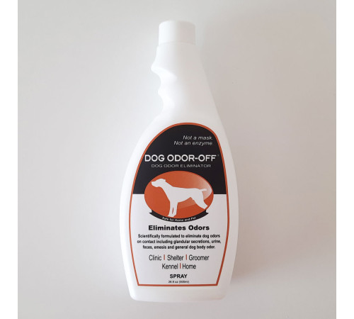 Готовый к применению спрей Dog Odor-Off Spray для экстренной нейтрализации собачьей мочи и быстрого удаления запаха