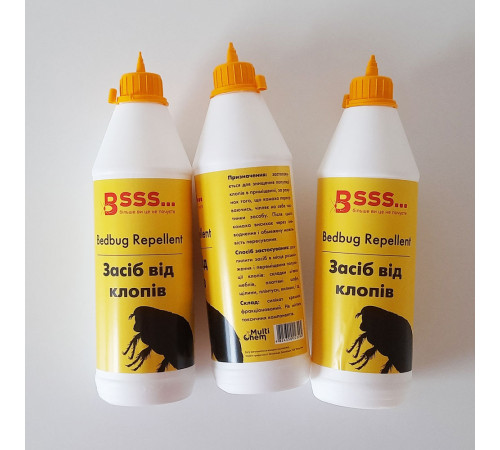 Нешкідливий для людей засіб від постільних клопів Bedbug Repellent на основі дрібнодисперсного діоксиду кремнію, 100 г