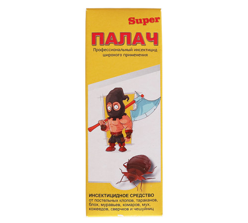 Средство от постельных клопов, блох, тараканов Палач Super