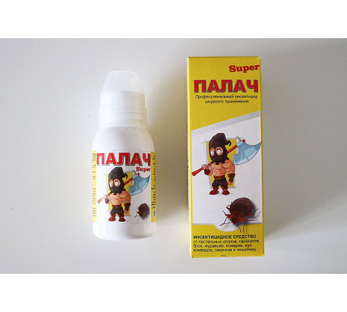 Средство от постельных клопов, блох, тараканов Палач Super