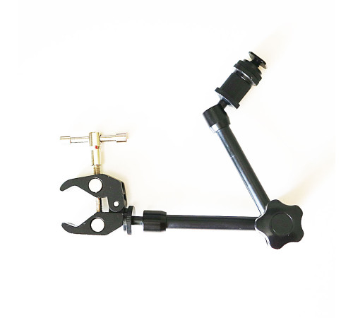 Шарнирный кронштейн Magic Arm 11 Light с зажимом Crab для закрепления на круглых опорах