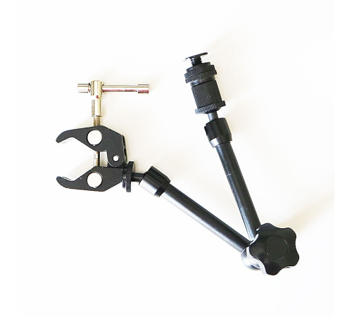 Шарнирный кронштейн Magic Arm 11 Light с зажимом Crab для закрепления на круглых опорах