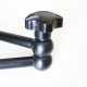 Шарнирный кронштейн Magic Arm 11 Light с зажимом Crab для закрепления на круглых опорах