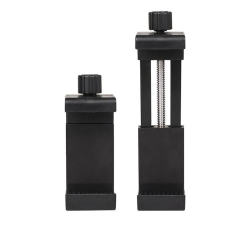 Держатель для смартфона Light IO с винтовым зажимом, настраиваемым углом поворота смартфона и крепежным отверстием 6 мм для установки на штатив