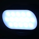 Накамерный свет ST15RGB с девятью цветовыми режимами, встроенным аккумулятором и креплениями на винт ¼ и холодный башмак