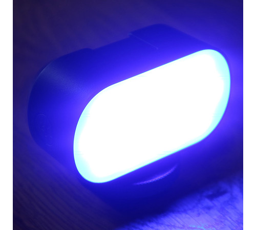 Накамерный свет ST15RGB с девятью цветовыми режимами, встроенным аккумулятором и креплениями на винт ¼ и холодный башмак