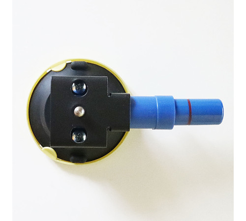 Присоска BluePump 3-¼ диаметром 75 мм с ручным насосом и крепежным винтом 6 мм (¼ дюйма) для фотооборудования весом до 10 кг
