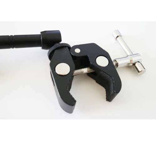 Шарнирное крепление Magic Arm 11”  с зажимом Crab для фотооборудования